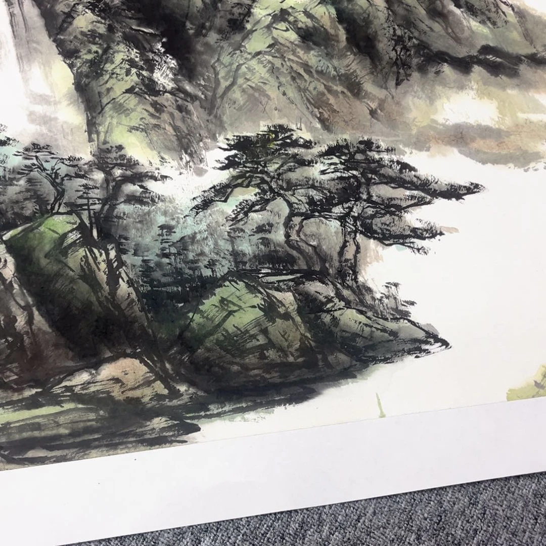 大***钏国画绘画作品多次参加全国