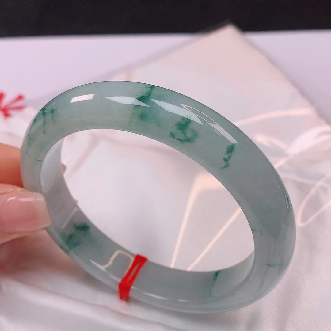 【闪购商品】未镶嵌手镯翡翠58翡翠手镯
