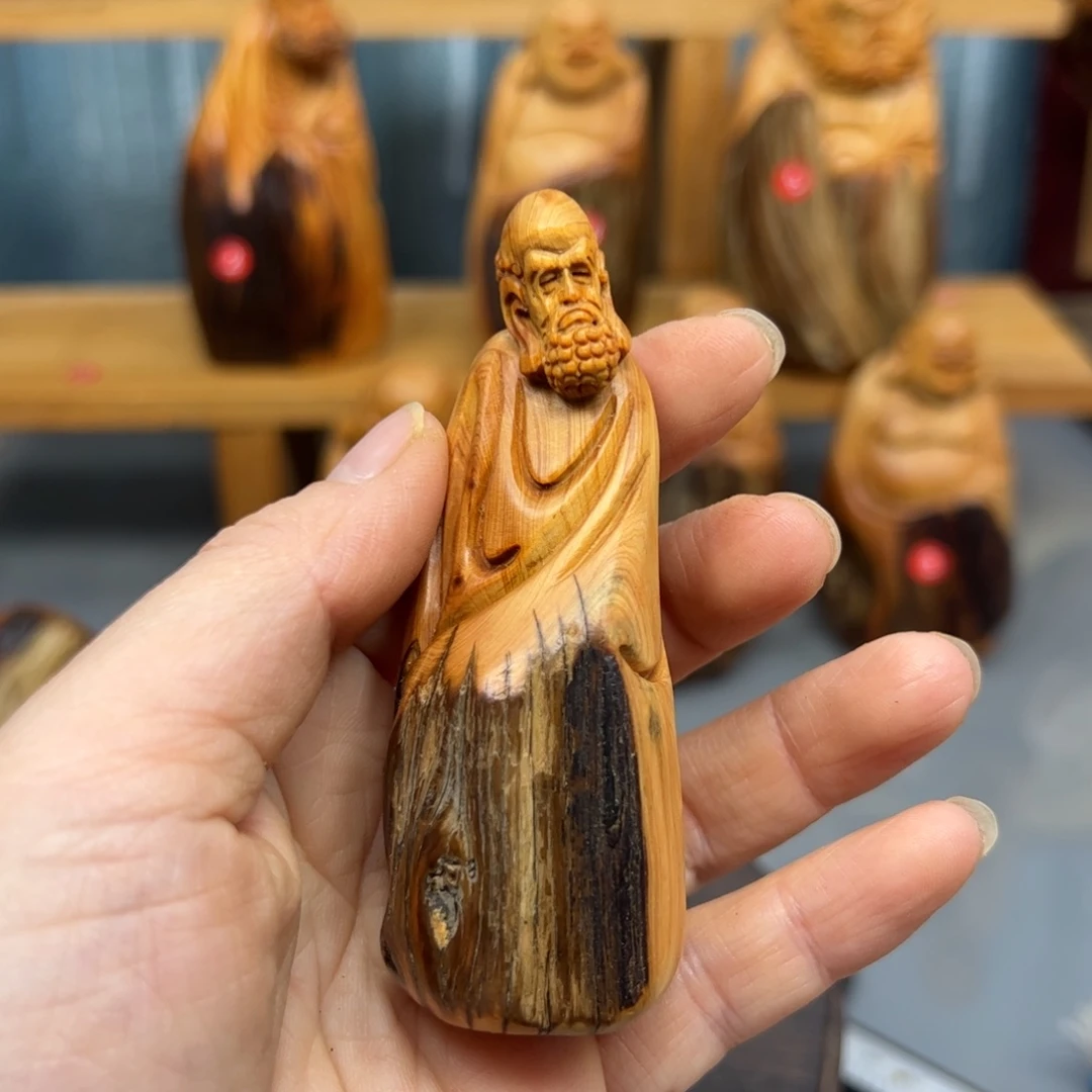 柏木崖柏木摆件手把件，61