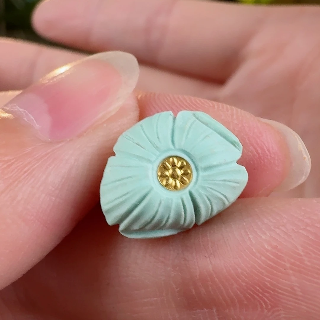 绿松石珠宝奇石未镶嵌