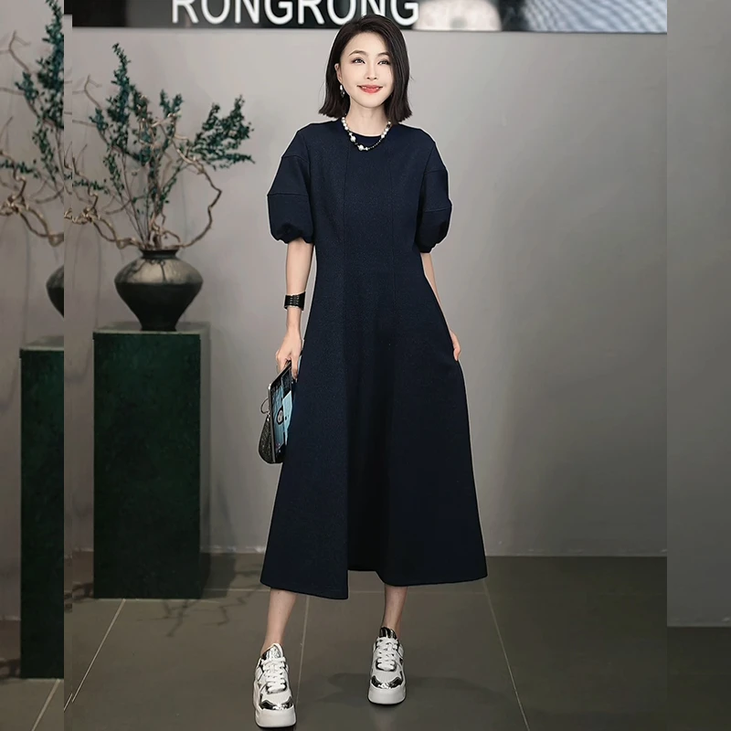 溶溶【星之派对】RONGRONG 夏季复古法式气质修身显瘦连衣裙CYD309