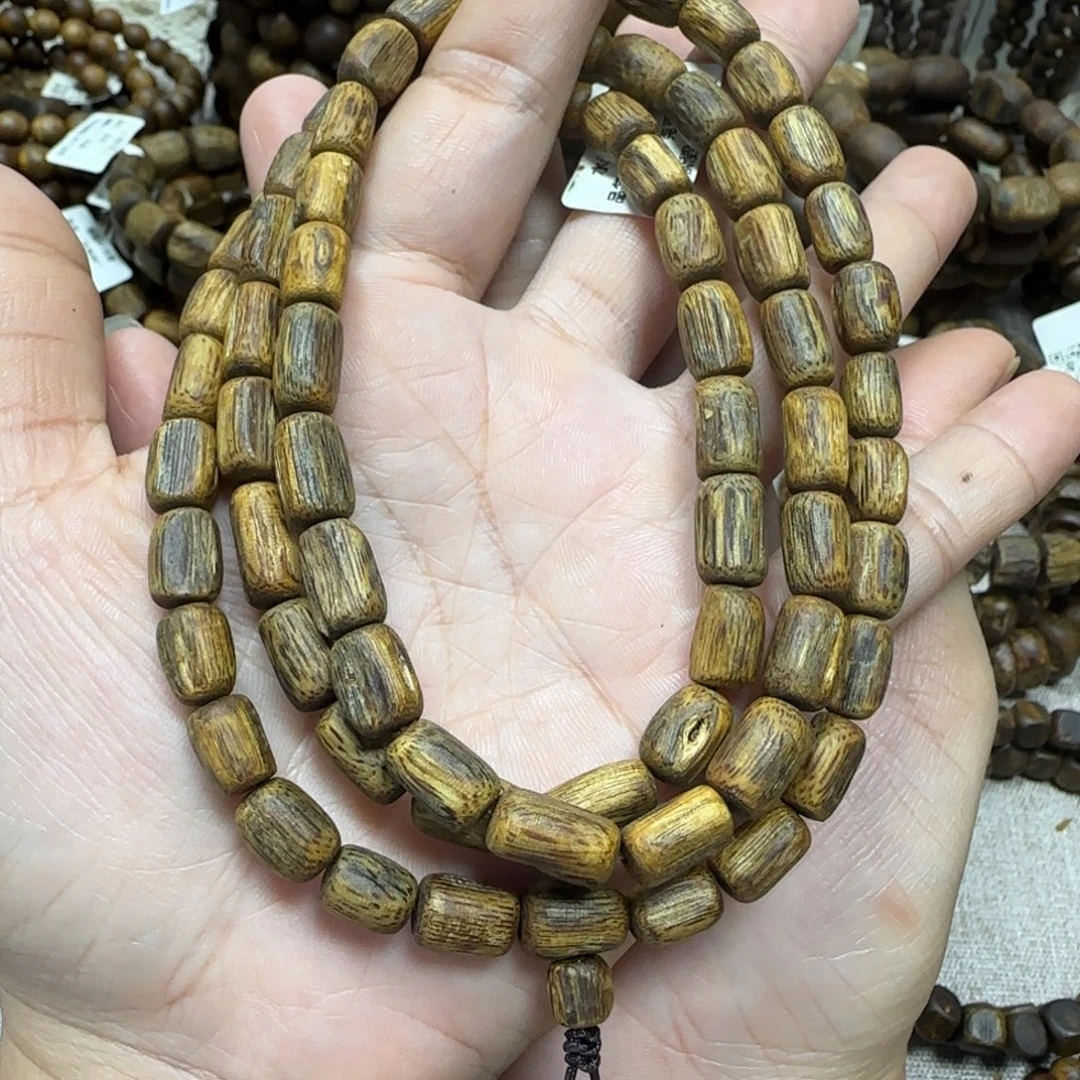 手串沉香乌身多样性发货一条卡7-22克