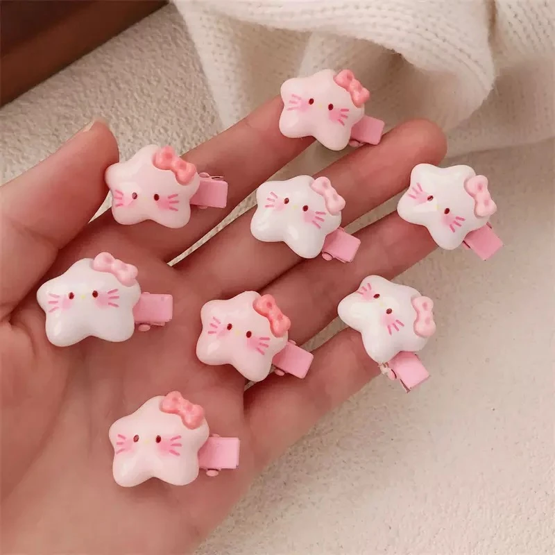 {满20飞}手作甜美发夹可爱学生闺蜜宝发饰（默认微瑕，介意勿拍）