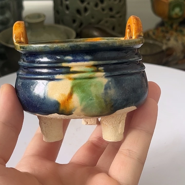 爱***间瓷片瓷片摆件3333333