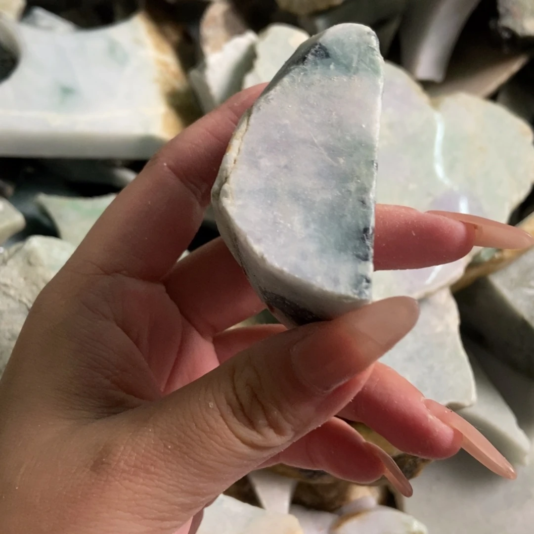 翡翠未镶嵌颈饰天然翡翠