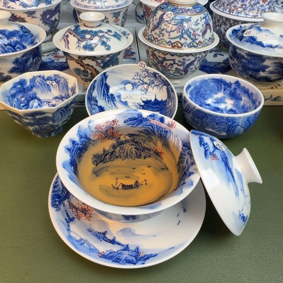 纯手工纯手绘茶具54