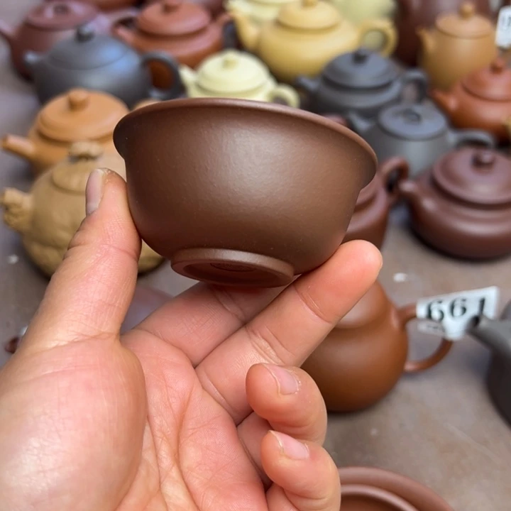 紫砂茶壶紫你60cc拍一发二