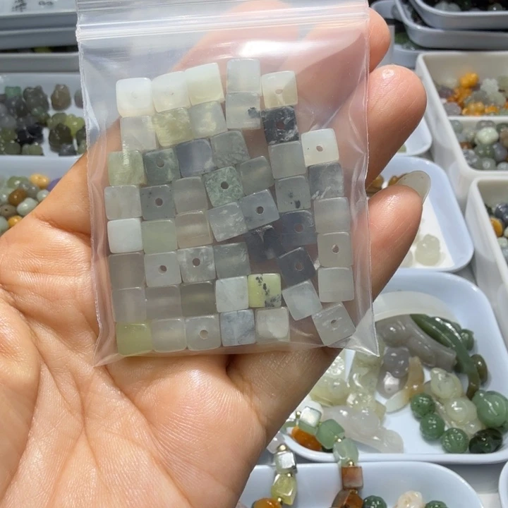 未镶嵌和田玉珠宝半成品