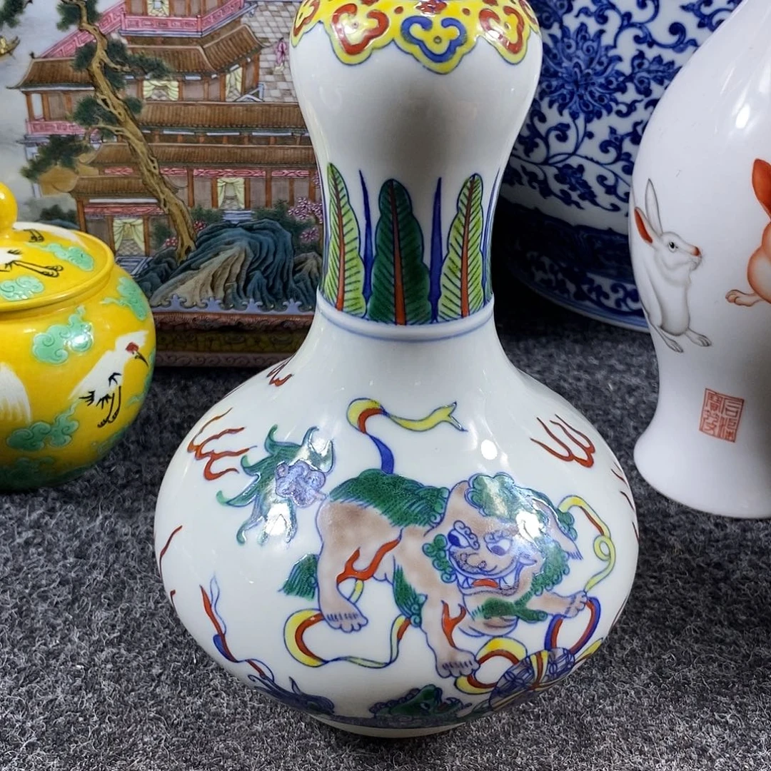 陶瓷手工手绘陶瓷摆件工艺品