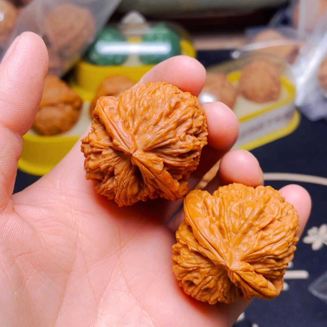 吊坠文玩核桃白狮子