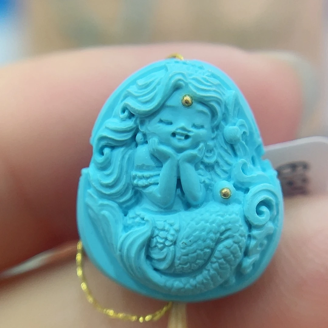 未镶嵌绿松石珠宝奇石