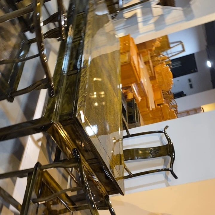 无***学楠木干泡茶桌八件套