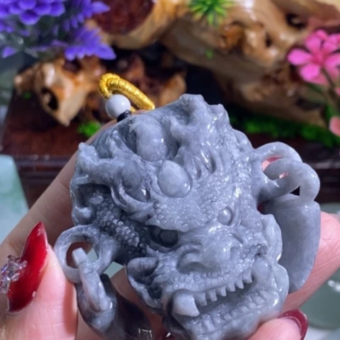 【闪购商品】颈饰未镶嵌翡翠龙头