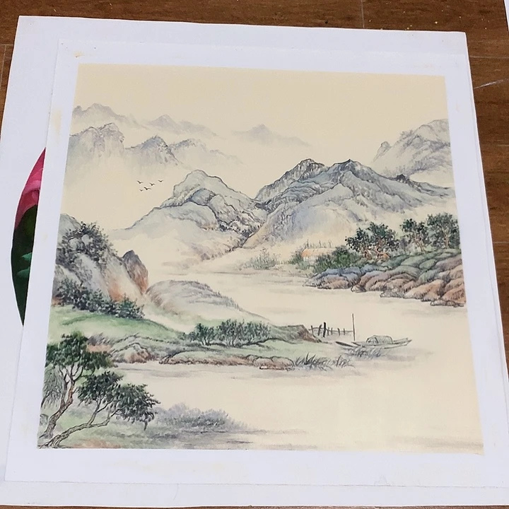 油画70*70手绘油画