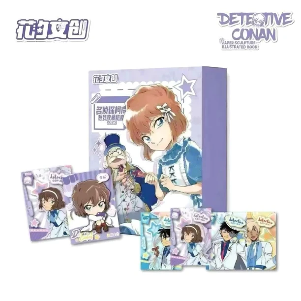 【平拆】花汐名侦探柯南-花间物语纸雕卡牌盲盒