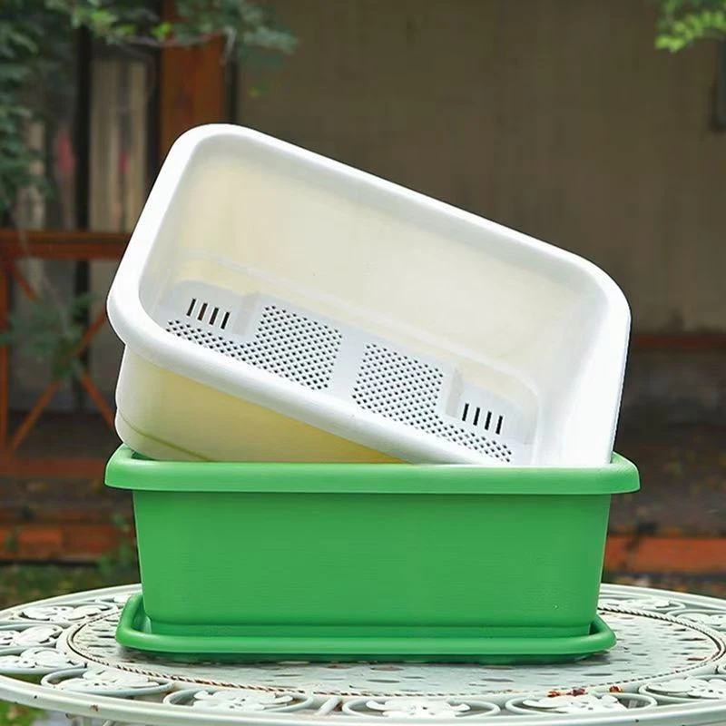 加厚种菜盆长方形花盆家庭蔬菜种植盆种菜神器大号耐用超厚盆4