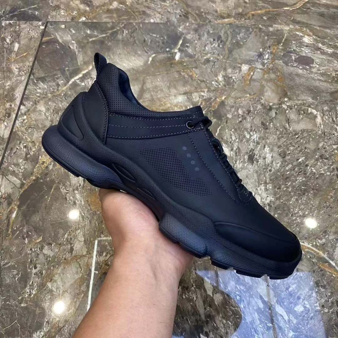 真皮潮男鞋2025秋季新款男士透气百搭轻便休闲鞋韩版时尚运动皮鞋