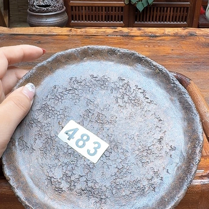 纯手工制作粗陶茶具