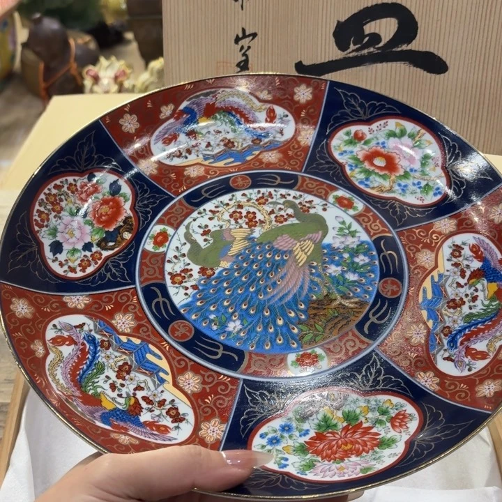 陶瓷古美术置物摆件