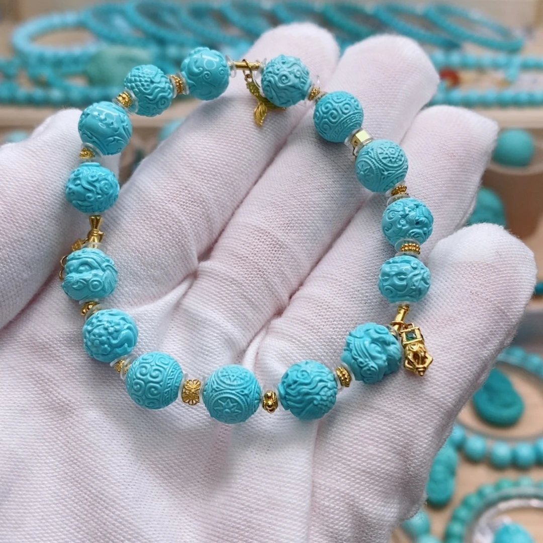 绿松石未镶嵌珠宝奇石