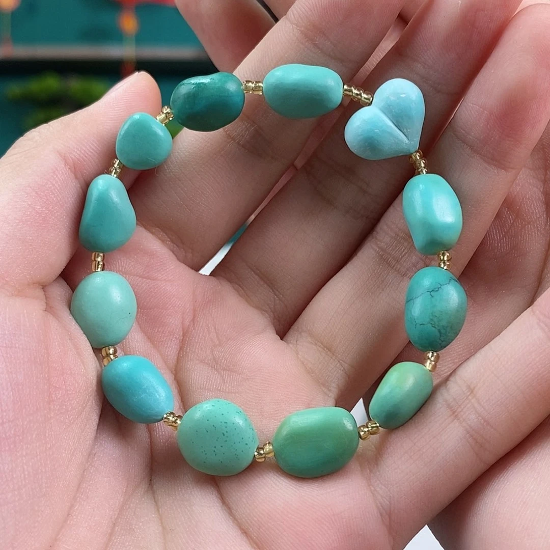 绿松石珠宝奇石未镶嵌?**?