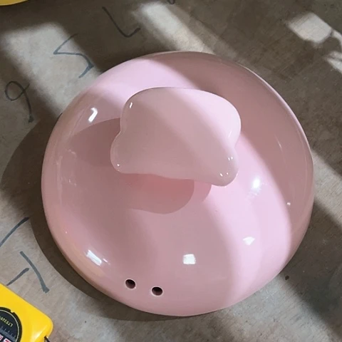 微瑕，不能明火，约内口径20.3变形粉