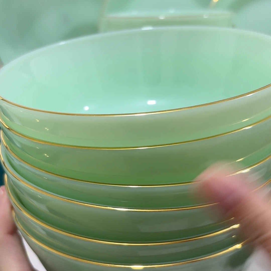 瓷景德镇陶瓷6.5寸6个