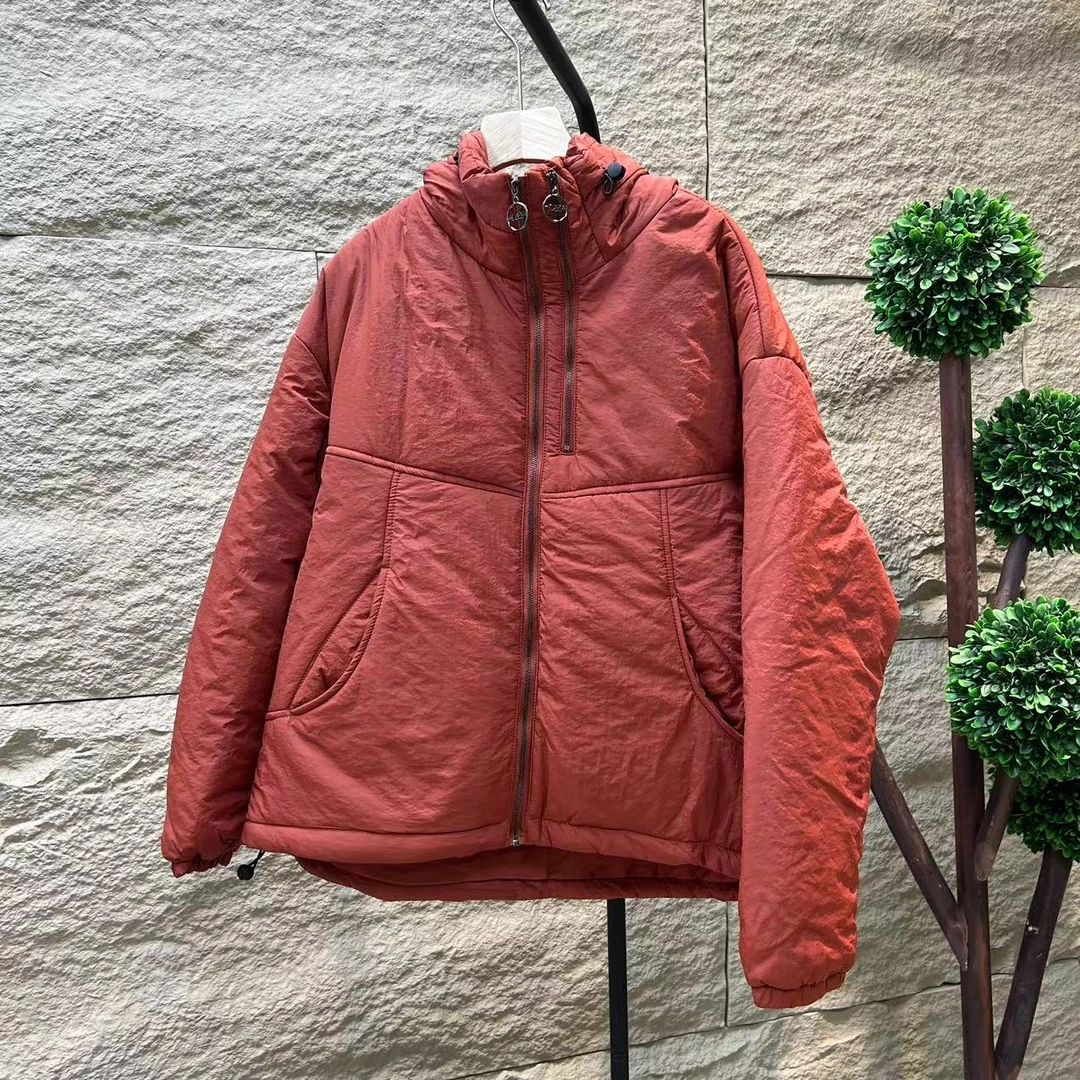 8403新款秋冬加厚休闲百搭减龄连帽棉服