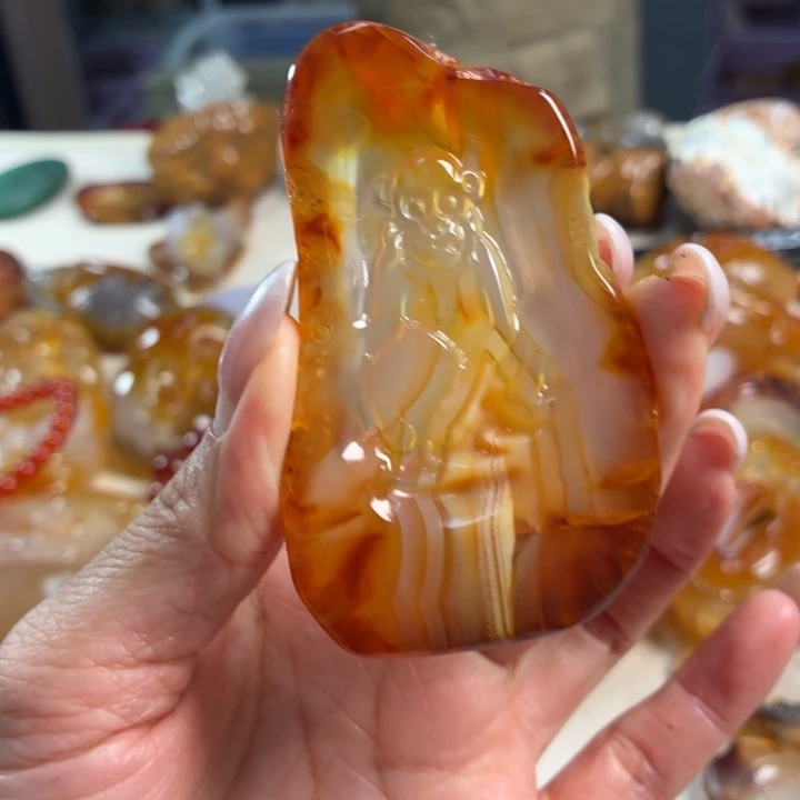 玛瑙/玉髓未镶嵌吊坠(不含链)