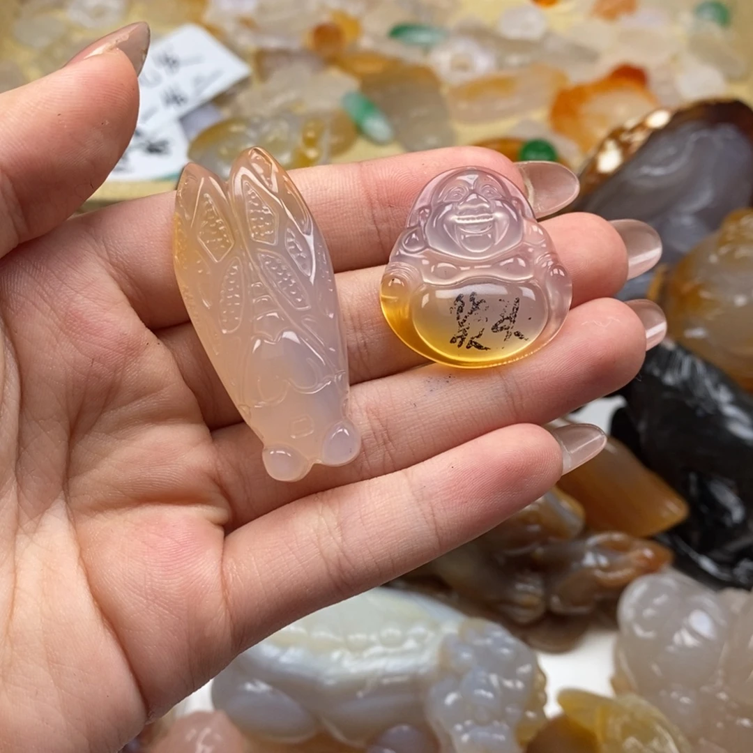 玛瑙/玉髓未镶嵌颈饰