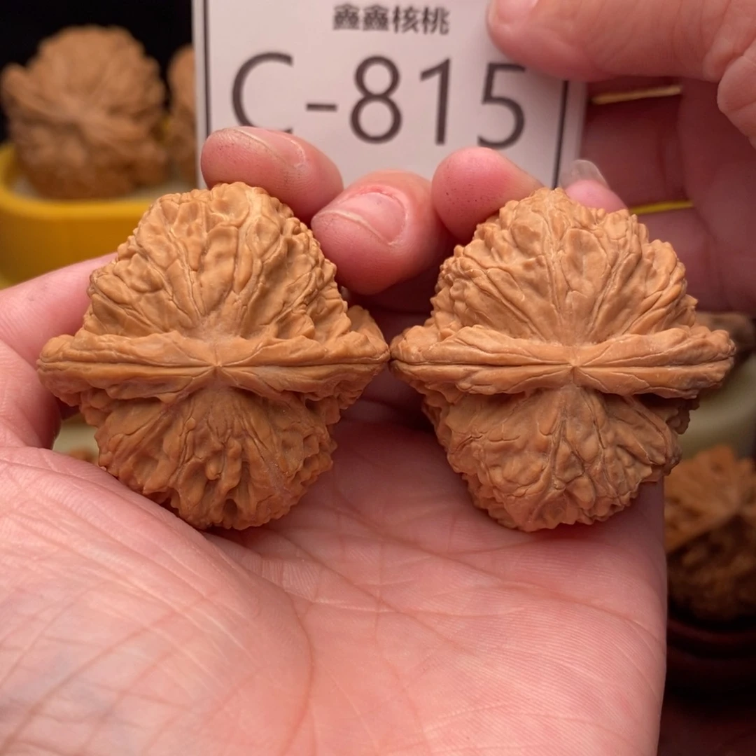 文玩核桃把件球白40
