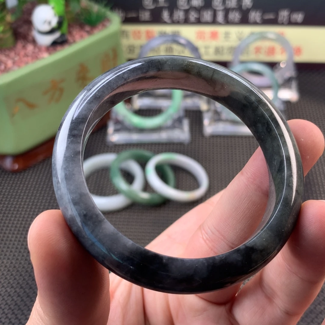 定制翡翠未镶嵌55、56正圈