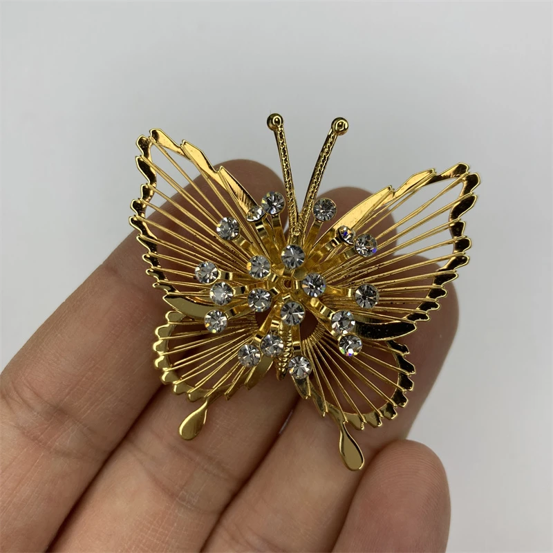 合金胸针 monet掐丝蝴蝶胸针1-2【2070116-026】