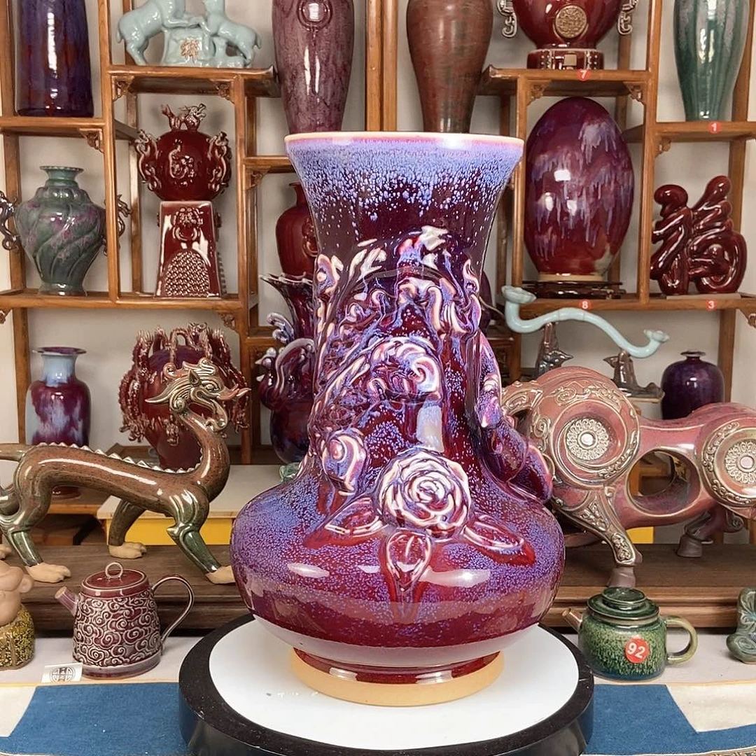 摆件五大名窑钧瓷036