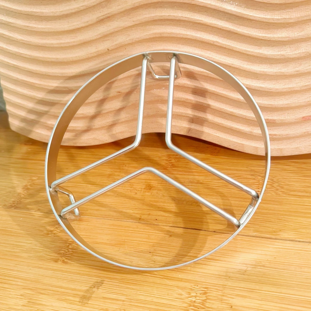 CROWHITO/克洛华蒂304不锈钢圆形蒸架蒸鱼蒸锅支架隔热垫锅架蒸架