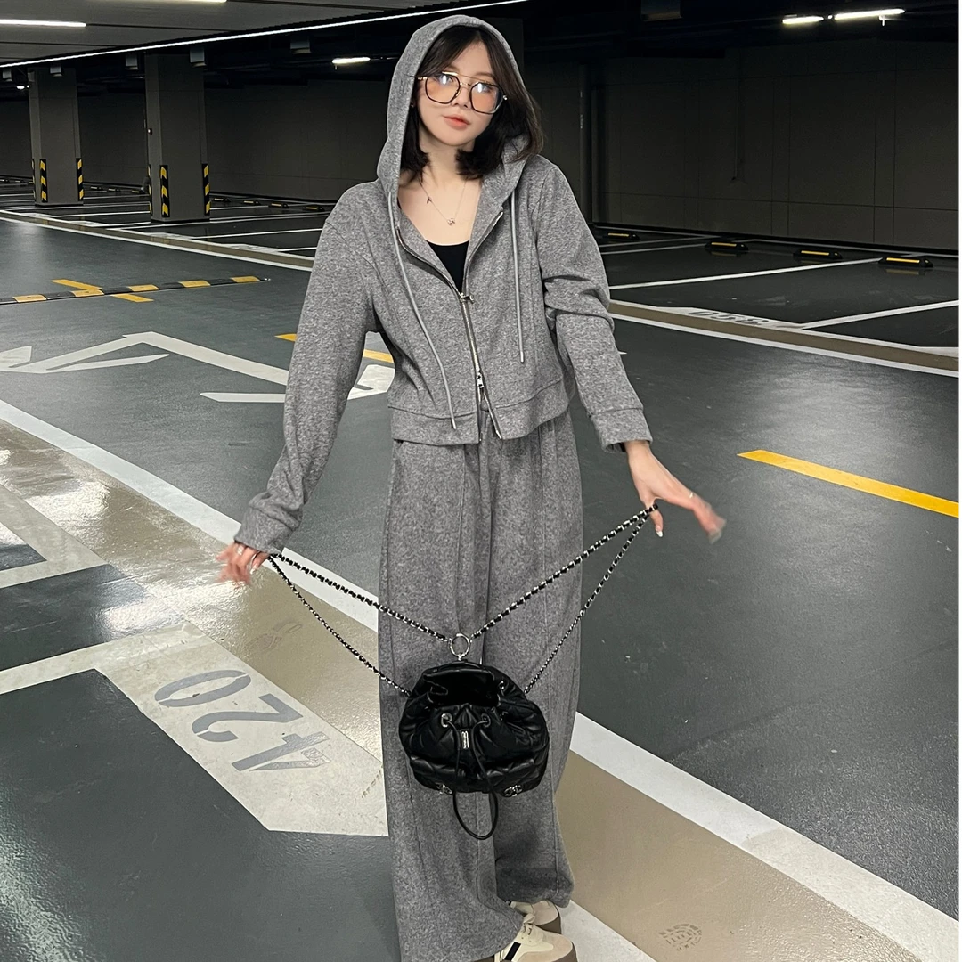 【芝士Cheese】塔尔弗林 慵懒针织套装秋冬显瘦松紧腰套装