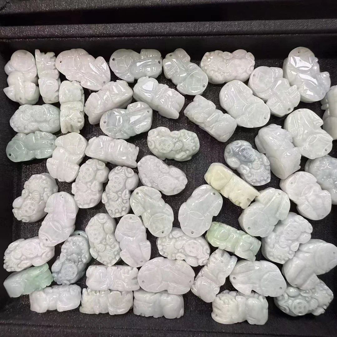 天然A货翡翠貔貅吊坠-c004-多样性发一