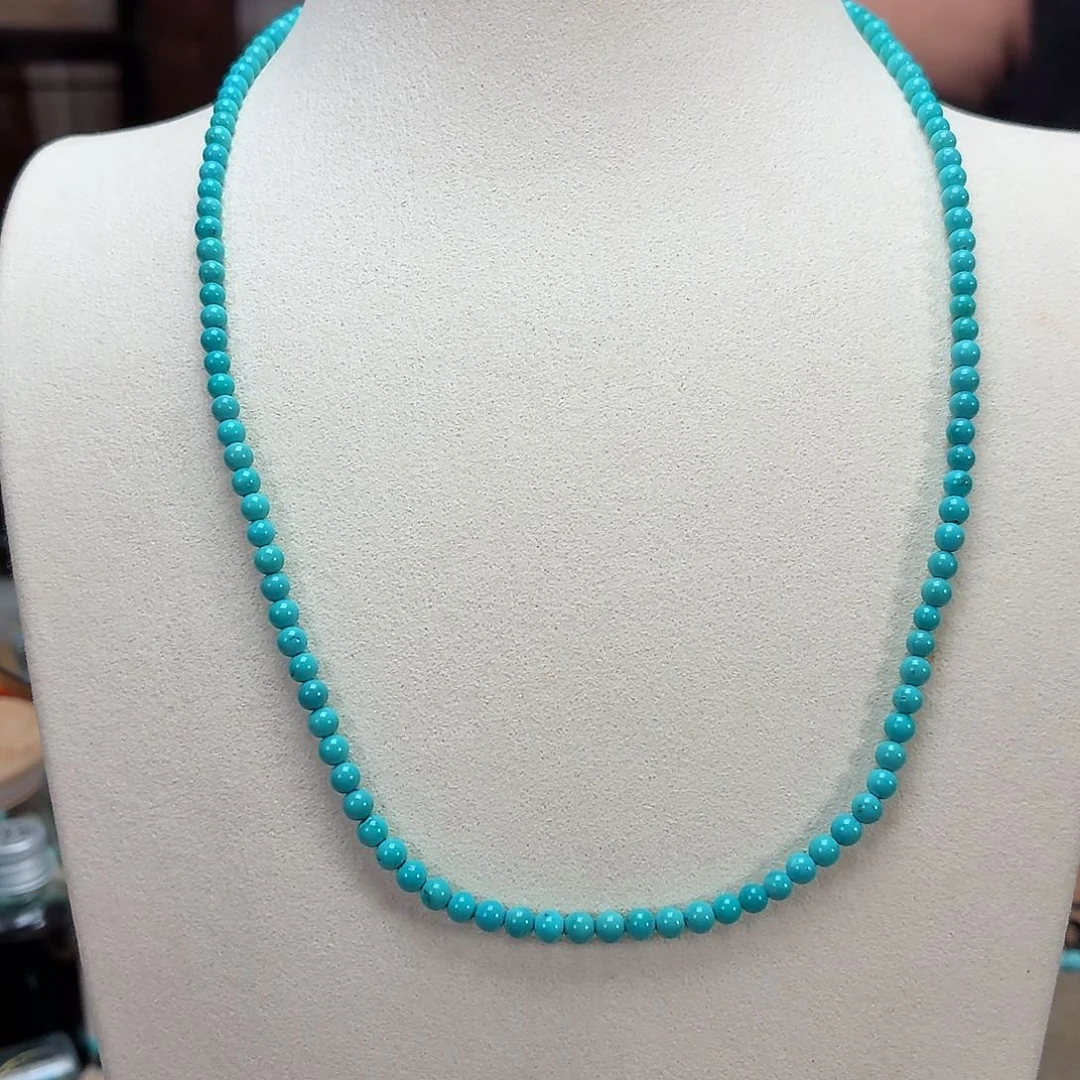 18K金镶嵌绿松石珠宝奇石