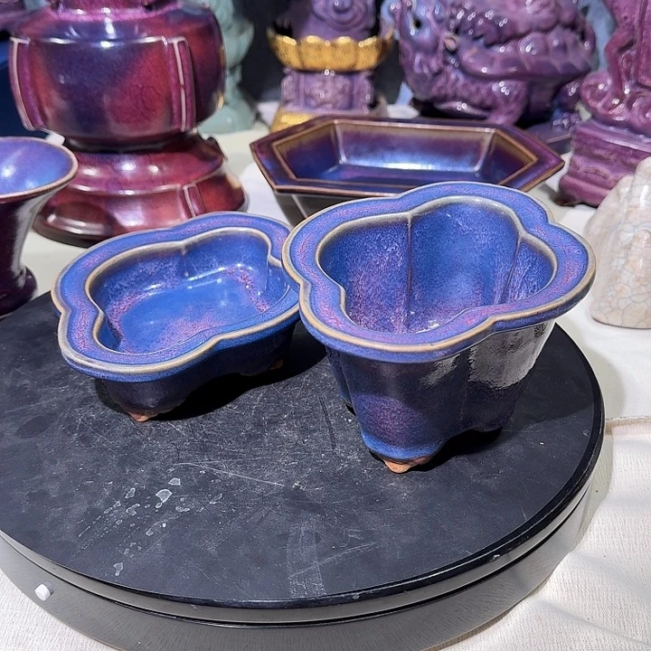 摆件陶钧官窑花盆