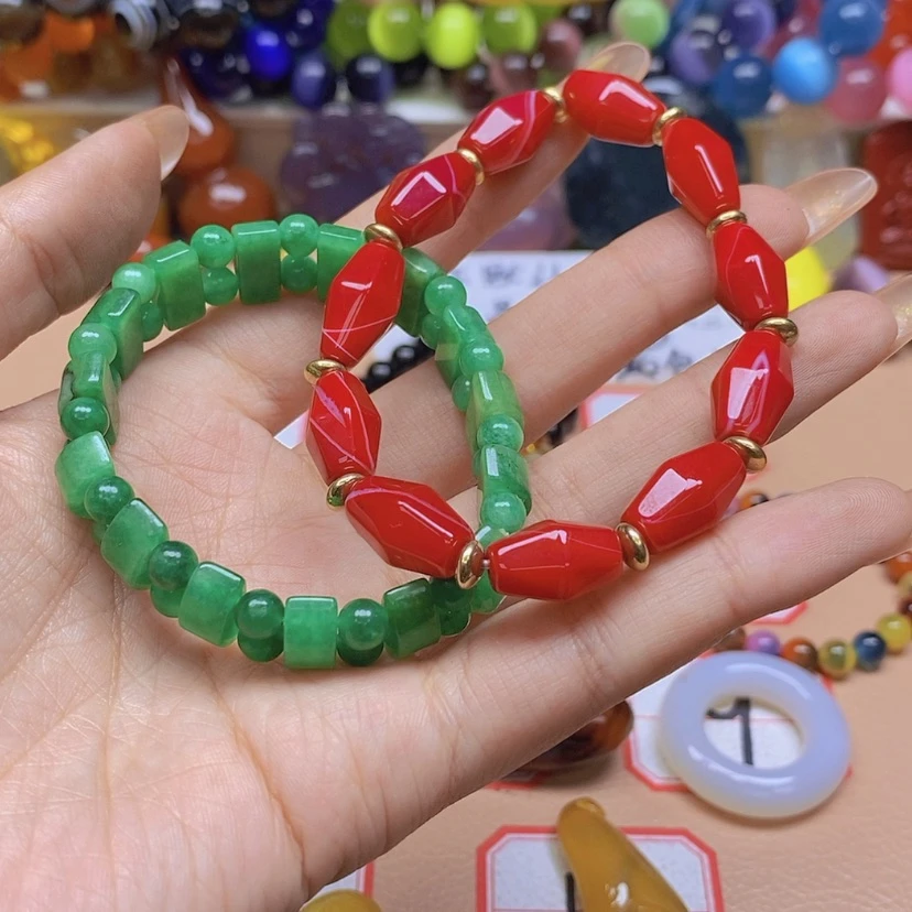 【闪购商品】玛瑙/玉髓颈饰未镶嵌风****