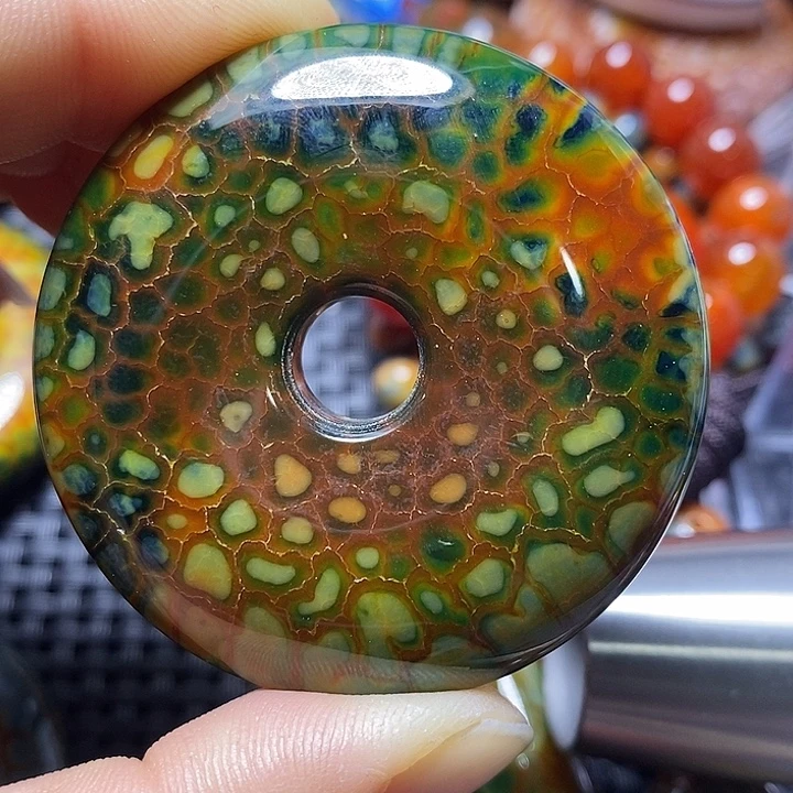 啊***胜玛瑙/玉髓未镶嵌颈饰