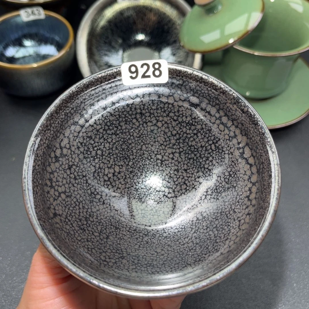 茶盏928 建盏单盏放大漏……