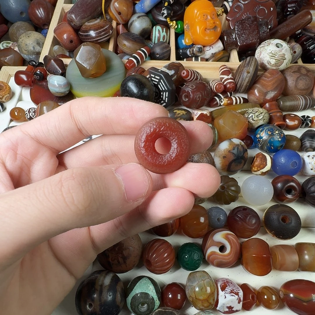 玛瑙/玉髓未镶嵌纯天然玛瑙珠子