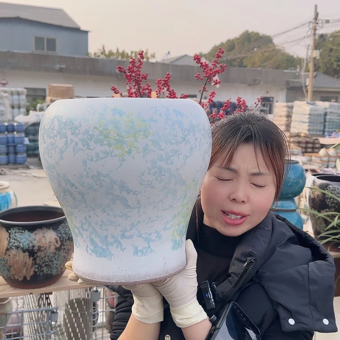 王嫂花盆1211-112高30口24