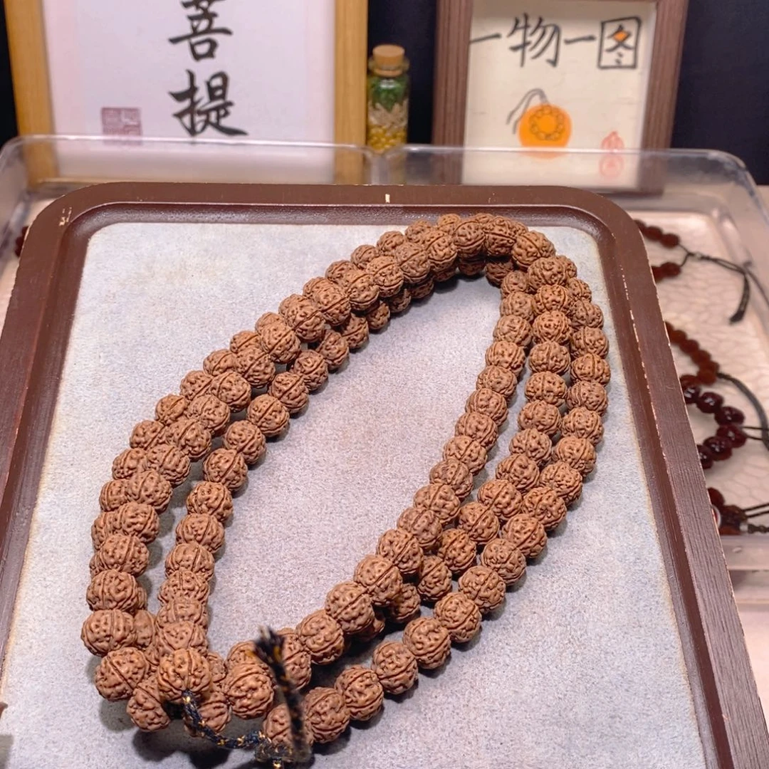 喂***喂金刚菩提手串纯血老树王108