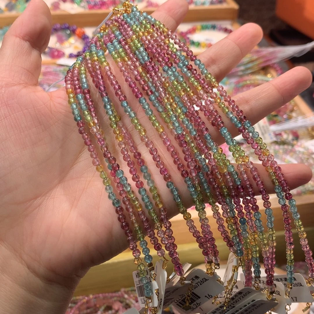 链未镶嵌碧玺多样性发其一