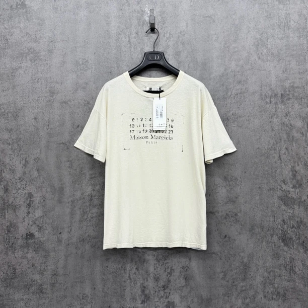 未使用 Maison Margiela/梅森马吉拉 25新款Logo短袖/WK860/S码