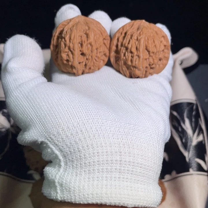 文玩核桃把件39尺寸全品无修山地磨盘