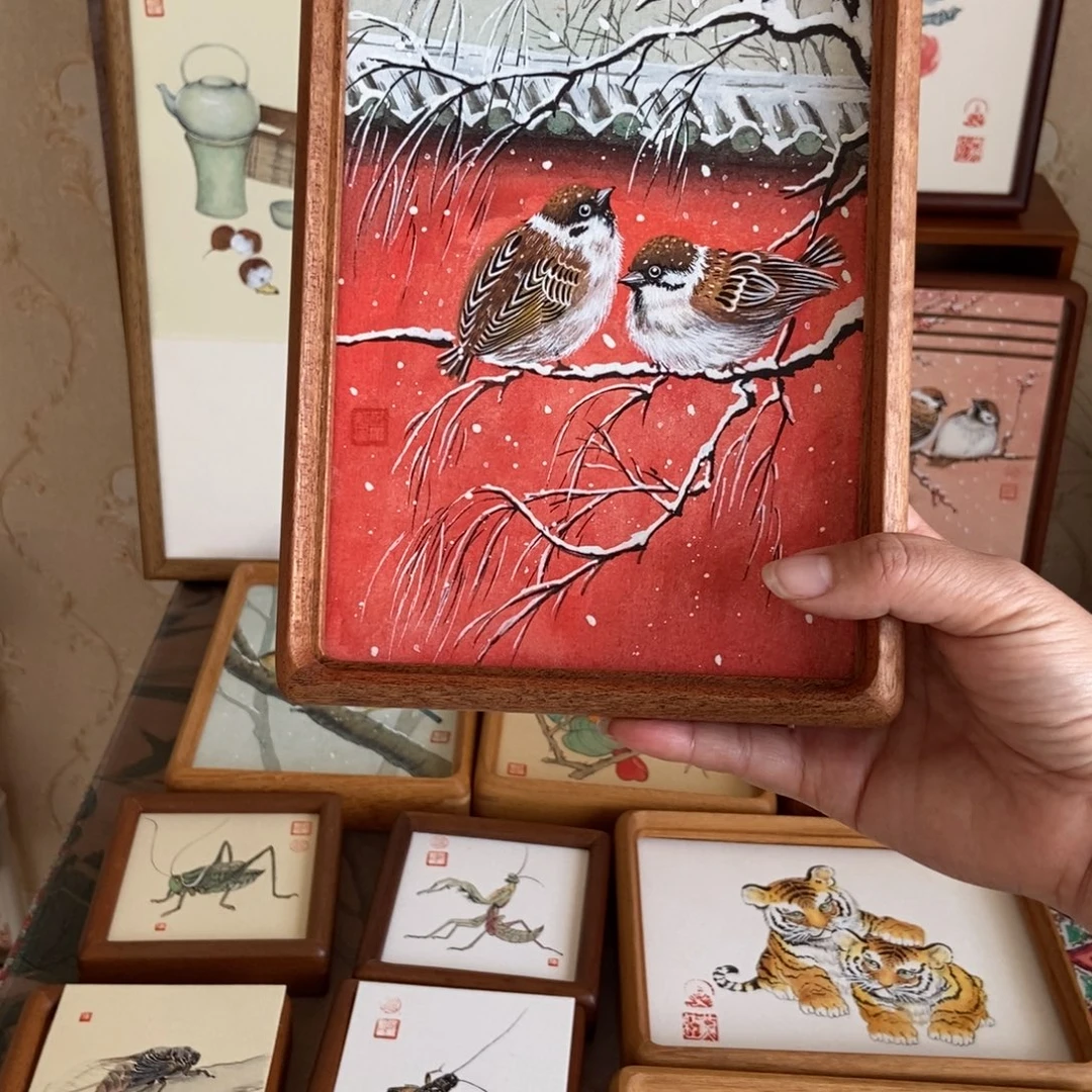 国画作品多次获奖或入选国际