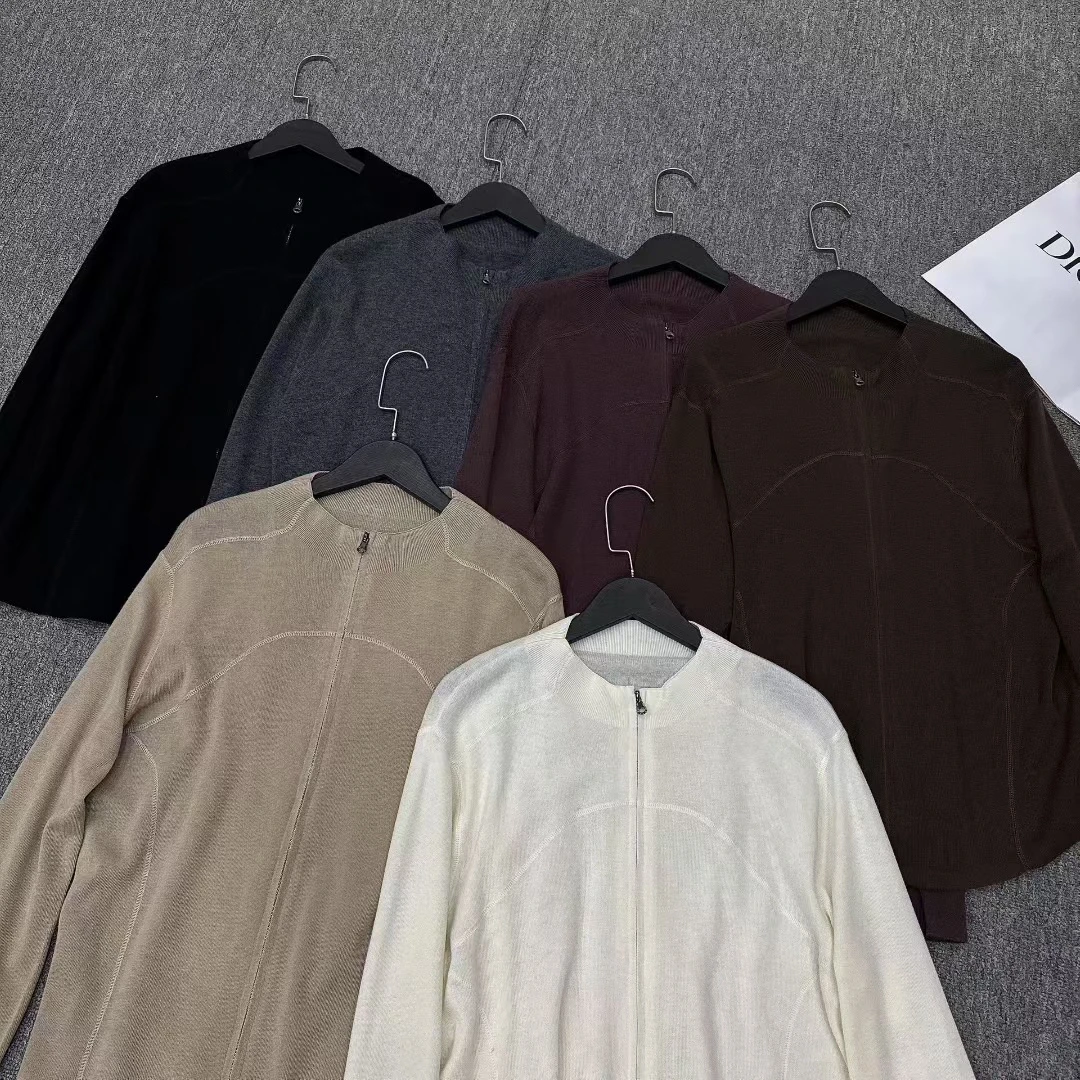 毛针织衫半高领通勤常规款圆领薄款立领长袖百搭